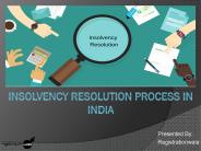 Insolvency Resolution Process under IBC