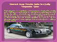 Monmouth County Limousine Opting for a Quality Transportation System PowerPoint PPT Presentation