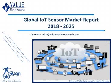 IoT Sensor Market: Global Industry Analysis and Forecast to 2025