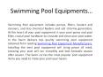 Swimming Pool Equipment Manufacturers PowerPoint PPT Presentation