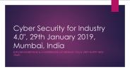 Cyber Security Industry 4.0, 2019 Mumbai