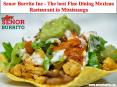 Senor Burrito Inc - The best Fine Dining Mexican Restaurant in Mississauga PowerPoint PPT Presentation