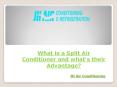 What is a Split Air Conditioner and what’s their Advantage? PowerPoint PPT Presentation