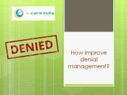 How improve denial management? (1)