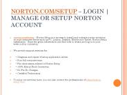 NORTON.COM/SETUP NORTON SUPPORT FOR ANTIVIRUS