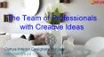 The Team of Professionals with Creative Ideas PowerPoint PPT Presentation