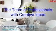 The Team of Professionals with Creative Ideas