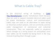 Cable Tray Manufacturers