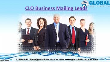 CKO Business Mailing Leads
