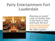 Party Entertainment Fort Lauderdale (1)