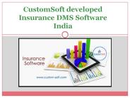 CustomSoftware for Insurance DMS