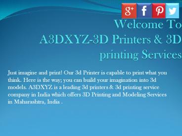3D Printing Services Karad