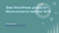 Best woo commerce WordPress plugins PowerPoint PPT Presentation