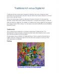 Traditional Art Vs Digital Art PowerPoint PPT Presentation