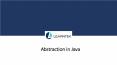 Abstraction in Java PowerPoint PPT Presentation
