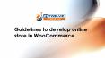 Guidelines to develop online store in Woocommerce