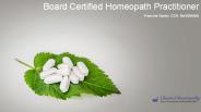 Board certified homeopath practitioner francine kanter