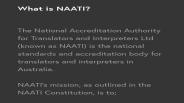 Naati Translation Services