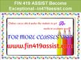 FIN 419 ASSIST Become Exceptional--fin419assist.com PowerPoint PPT Presentation