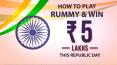 How to Play Rummy and Win 5 Lacs on Republic Day PowerPoint PPT Presentation