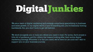 Facebook Adverts Management Gold Coast / Digital Junkies