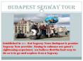 Budapest Segway Tour PowerPoint PPT Presentation