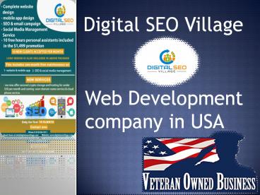 Web Development company in USA