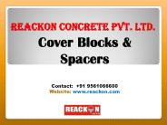 Cover Block Manufacturer and Exporter