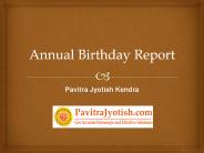 Annual Birthday Report