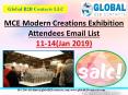 MCE Modern Creations Exhibition Attendees Email List PowerPoint PPT Presentation