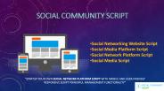 Social Network Platform Script | Social Media Script
