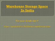 THE IMPORTANCE OF WAREHOUSING TO YOUR BUSINESS