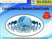 Czech Republic Business Email Leads