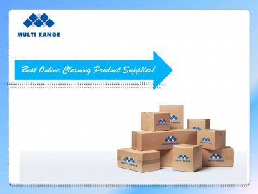 Commercial Cleaning Equipment