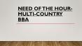 Why choose a Multi-country BBA programme? PowerPoint PPT Presentation