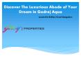 Godrej Aqua Project by Godrej Properties in Bangalore