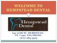 Effective Dental Cleaning & Teeth Whitening with Professionals in Hempstead - Copy PowerPoint PPT Presentation