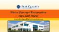 Water Damage Restoration Tips and Tricks PowerPoint PPT Presentation