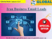 Iran Business Email Leads