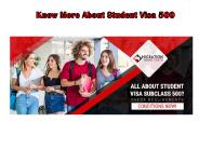 Know More About Student Visa 500