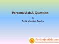 Personal ask a Question PowerPoint PPT Presentation