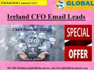 Ireland CFO Email Leads