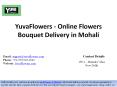 YuvaFlowers - Online Flowers Bouquet Delivery in Mohali PowerPoint PPT Presentation