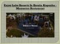 Enjoy Lake Resorts In Kerala Alapuzha - Memories Restaurant PowerPoint PPT Presentation