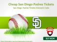 Cheap San Diego Padres Tickets