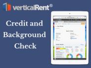 Tenant Credit and Background Check