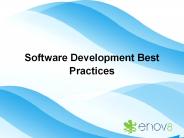 Software Development Best Practices
