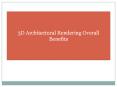 3D Architectural Rendering Overall Benefits PowerPoint PPT Presentation