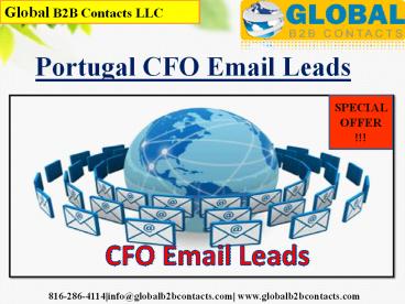 Portugal CFO Email Leads