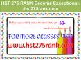 HST 275 RANK Become Exceptional--hst275rank.com PowerPoint PPT Presentation